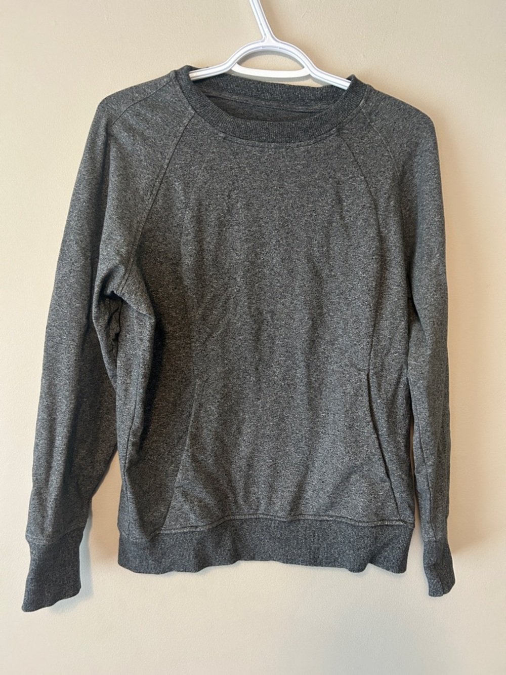 lululemon athletica Dark Gray Crewneck Sweater
